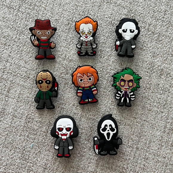 CROCS Accessories Horror Villain Jibbitz Poshmark